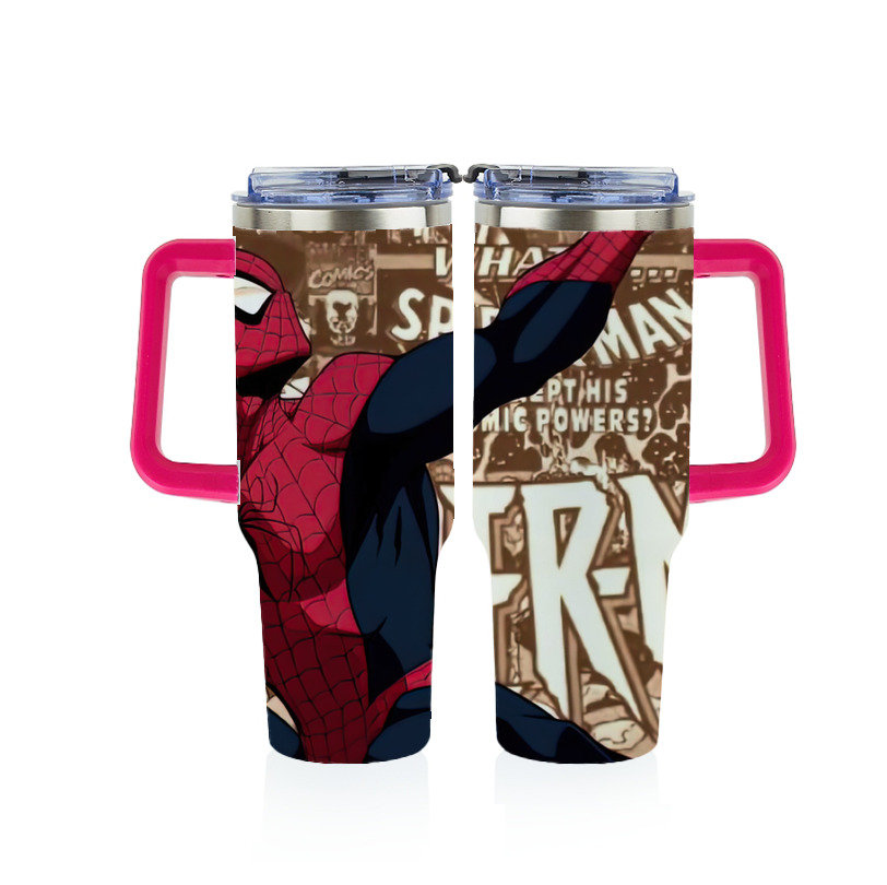（画像用） Spider Man スパイダーマン 1200ｍLフルプリント車用タンブラー